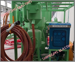 Máy phun bi tự động <br/> tuần hoàn 3 súng